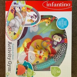 Infantino explore and store activity gym